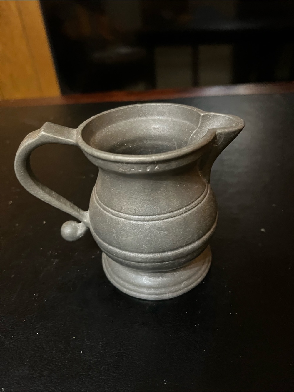 Pewter-Style Pitcher